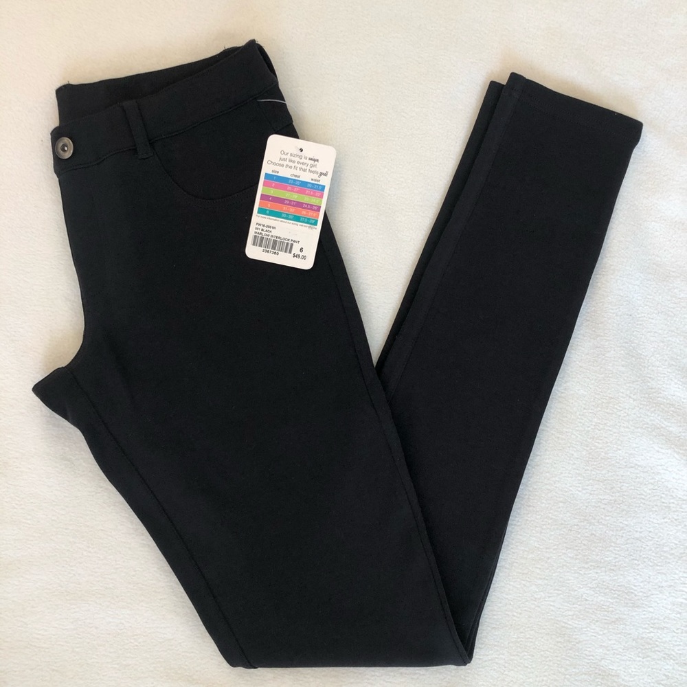 Triple Flip Marlow Interlock Pant, black